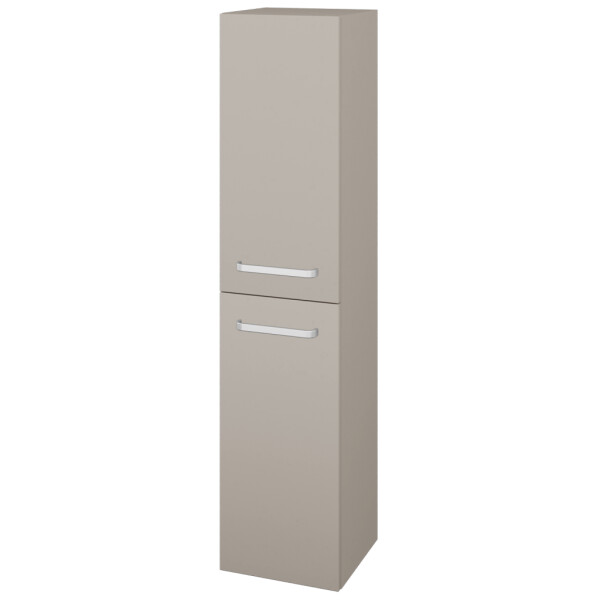 Dřevojas - Vysoká skříň s košem na prádlo DOS SVD2K 35 - N07 Stone / Úchytka T01 / N07 Stone / Levé 210953A