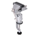 LEVIOR 23406 Svěrák stolní ALU, s kloubem, 80mm