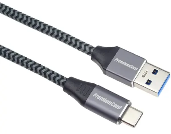 PremiumCord kabel USB-C - USB 3.0 A (USB 3.2 generation 1 3A 5Gbits) 3m oplet (ku31cs3)