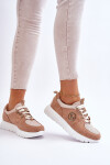 Dámská sportovní obuv na platformě Béžove Aisha 37