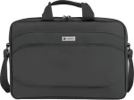Natec NANGER černá / Brašna na notebook / 15,6" / Polyester / Kapsa na tablet / Uzamykatelná / Trolley (NTO-2027)