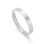 Elenys pánský prsten-3mm-stříbrný Velikost: 9 (EU: 59-60)