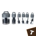 Bigstren Diamantová děrovací sada 5ks + adaptér