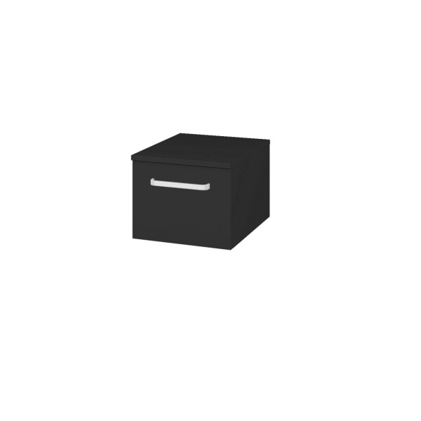 Dřevojas - Nízká skříňka DOS SNZ1 40 - N03 Graphite / Úchytka T01 / N03 Graphite 281519A