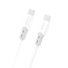 Dudao Datový kabel L25SC / USB-C / USB-C / 60W / 1 m / bílá
