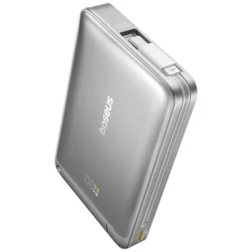Baseus PicoGo Qi2 s kabelem USB-C 10000mAh 45W šedá / Powerbanka / USB-C / Qi2 / Magsafe (P10078800843-00)