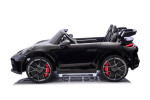 Mamido Elektrické autíčko Porsche 911 GT3 XXL | 24V14Ah | 12km/h | Nafukovací kola | 2x320W | Pro 2 děti | Lakované černé