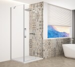 GELCO - TRINITY CHROM obdélníkový kout 800x1000 pravý, čiré sklo, GT5610-80CR-CH GT5610-80CR-CH