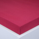 Napínací prostěradlo jersey EXCLUSIVE vínové 90 x 200 cm