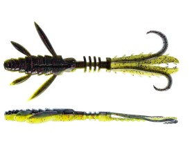 Westin Gumová nástraha CreCraw Ripplr Creaturebait Black/Chartreuse,Westin Gumová nástraha CreCraw Ripplr Creaturebait Black/Chartreuse