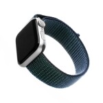 FIXED Nylon Strap Nylonový řemínek pro Apple Watch 44mm Watch 42mm temně modrá (FIXNST-434-DBL)