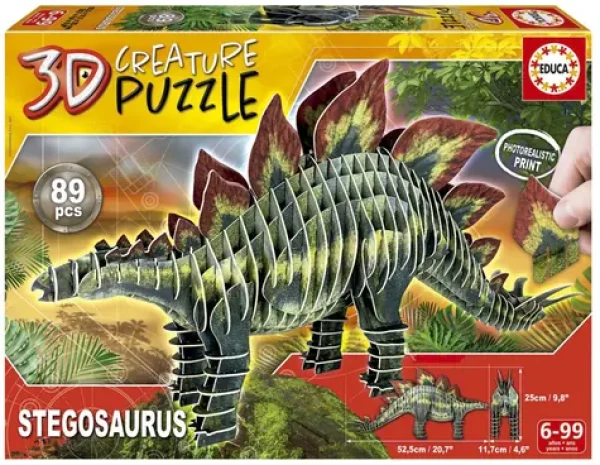 EDUCA 3D puzzle Stegosaurus
