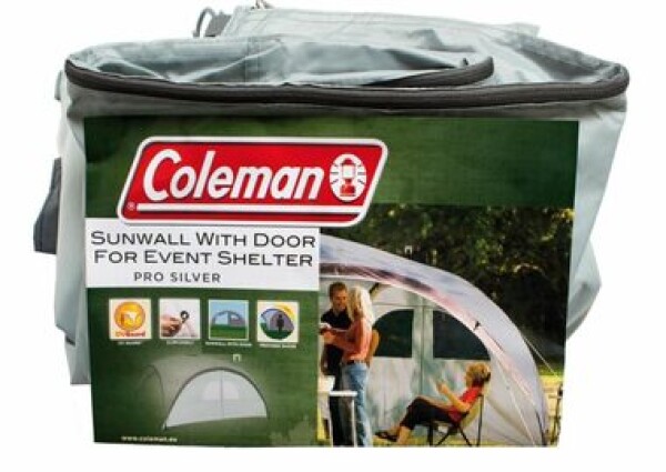 Coleman EVENT SHELTER Sunwall Door "L" stříbrná / zástěna s dvěma okénky a vchodem / 365x 169 cm (2000016835)