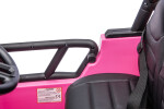 Mamido Elektrické autíčko Jeep 4Speed 4x45W růžové