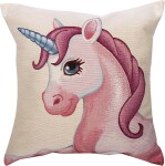 NábytekProNás Dekorační polštářek PONY - jednorožec