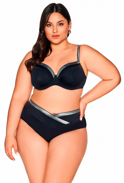 Spodní díl plavek Ava SF 224/15 Black S-3XL černá 3XL-46