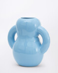 HOME STUDYO Vase OSCAR Sky Gloss