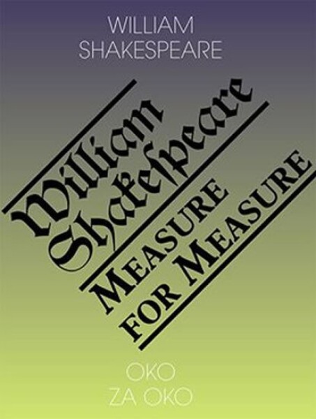 Oko za Oko Measure for Measure William Shakespeare