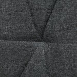 Jídelní židle, šedá, látka, CT-285 GREY2
