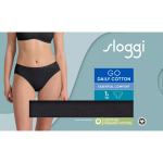 Dámské kalhotky GO Daily Cotton Tai - Sloggi černá (0004) 00XL
