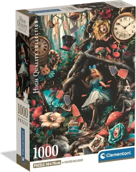 CLEMENTONI Puzzle Další den ve Wonderlandu