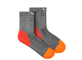 Salewa Pedroc Merino Quarter ponožky Light Grey Melange 45-47