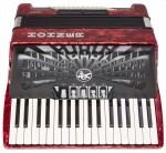 Hohner Bravo III 72 red (SilentKey)