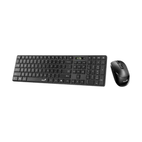 GENIUS SlimStar 8250 černá / Bezdrátový set klávesnice a myši / Bluetooth + 2,4 GHz / Copilot / CZ+SK layout (31340020403)