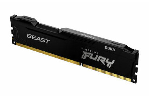 Kingston FURY Beast Black 8GB (1x 8GB) DDR3 1866MHz / CL10 / DIMM / 1.5V / Non-ECC / Un-Registered (KF318C10BB/8)