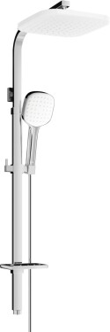 MEXEN/S - Q33 sprchový set chrom / bílá 798333395-02