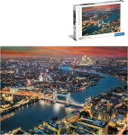 Puzzle London Aerial view 2000 dílků - Clementoni