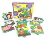 Zvukové puzzle Farma dielikov
