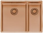 Nerezový dřez Reginox New York 34x40+18x40, R39212, Copper / měď R39212