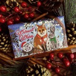 The English Soap Company Vánoční mýdlo Zvířata - Svařené víno 190 g, multi barva