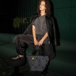 Nákupní taška přes rameno Reisenthel Shopper M Smiley® grey
