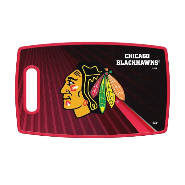 TSV Prkénko na Maso Chicago Blackhawks Large Cutting Board