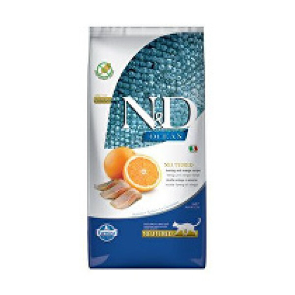 N&D OCEAN CAT NEUTERED Adult Herring & Orange 5kg