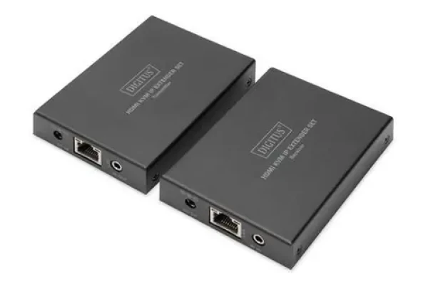 Digitus DS-55507 HDMI KVM IP Extender Set / Prodlužovač signálu / Cat5e-8 / 150 m / Full HD / USB KVM (DS-55507)