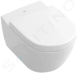VILLEROY & BOCH - Subway 2.0 Závěsné WC, DirectFlush, CeramicPlus, alpská bílá 5614R0R1