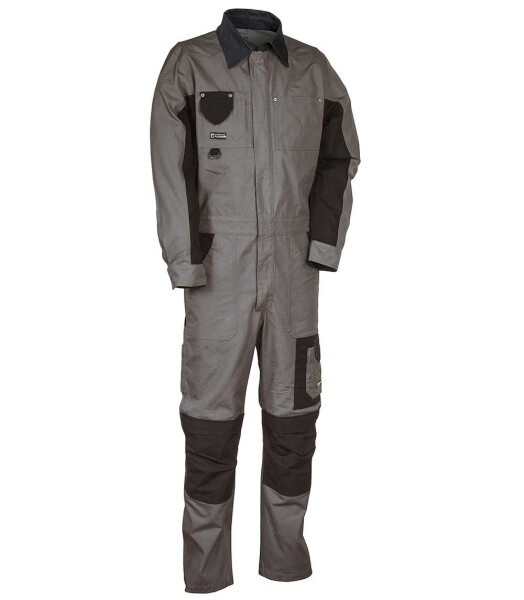 Pracovní kombinéza COFRA MARSEILLES Barva: Antracitová, Velikost: 46 (CAMARSEILLE_04_46)