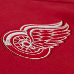 Mitchell & Ness Pánská mikina Detroit Red Wings NHL Courtside Fleece Button Front Current Logo Velikost: M