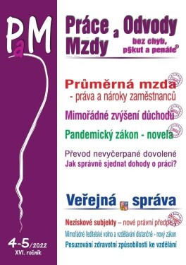 PaM 4-5/2022 Pandemický zákon novela