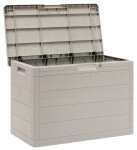 TOOMAX WOODYS zahradní plastový úložný box 160 L - světle šedá