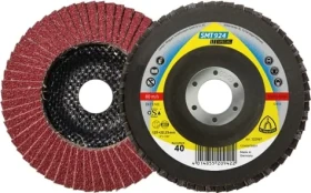 KLINGSPOR 322869 SMT 924 Special / Brusný lamelový talíř / Zrnitost 80 / 125mm / Otrvor 22.23mm / CS 912 Y / 1 ks (322869)