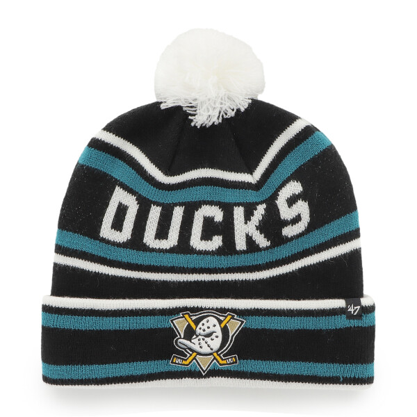 47 Brand Pánská Zimní Čepice Anaheim Ducks Rockhill '47 CUFF KNIT