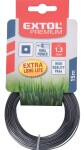 Extol Premium (8870911) žací struna do sekačky s jádrem, čtvercový profil, pr. 1,3mmx15m, PA66