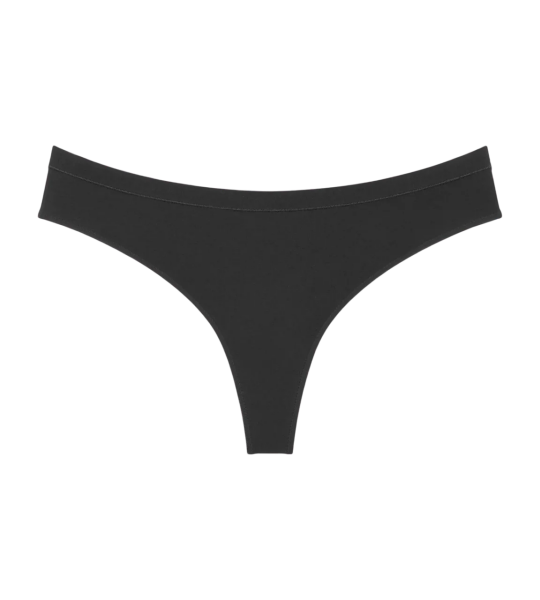 Dámská tanga Sense of Modal String - BLACK - černé 0004 - TRIUMPH BLACK XS