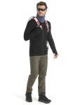 Pánská merino mikina ICEBREAKER Mens 260 Quantum IV LS Zip, Black velikost: M