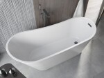 MEXEN - Alta vana volně stojící 170x75, bílá bez krytky přepadu a zátky 52141707500-SS
