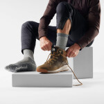 Unisex merino turistické ponožky SMARTWOOL Hike Classic Edition Extra Cushion Crew, Medium Gray velikost: 42-45 (L)